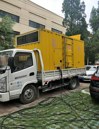 顺城发电车出租-柴油发电机组排烟系统设计要求及其考虑因素