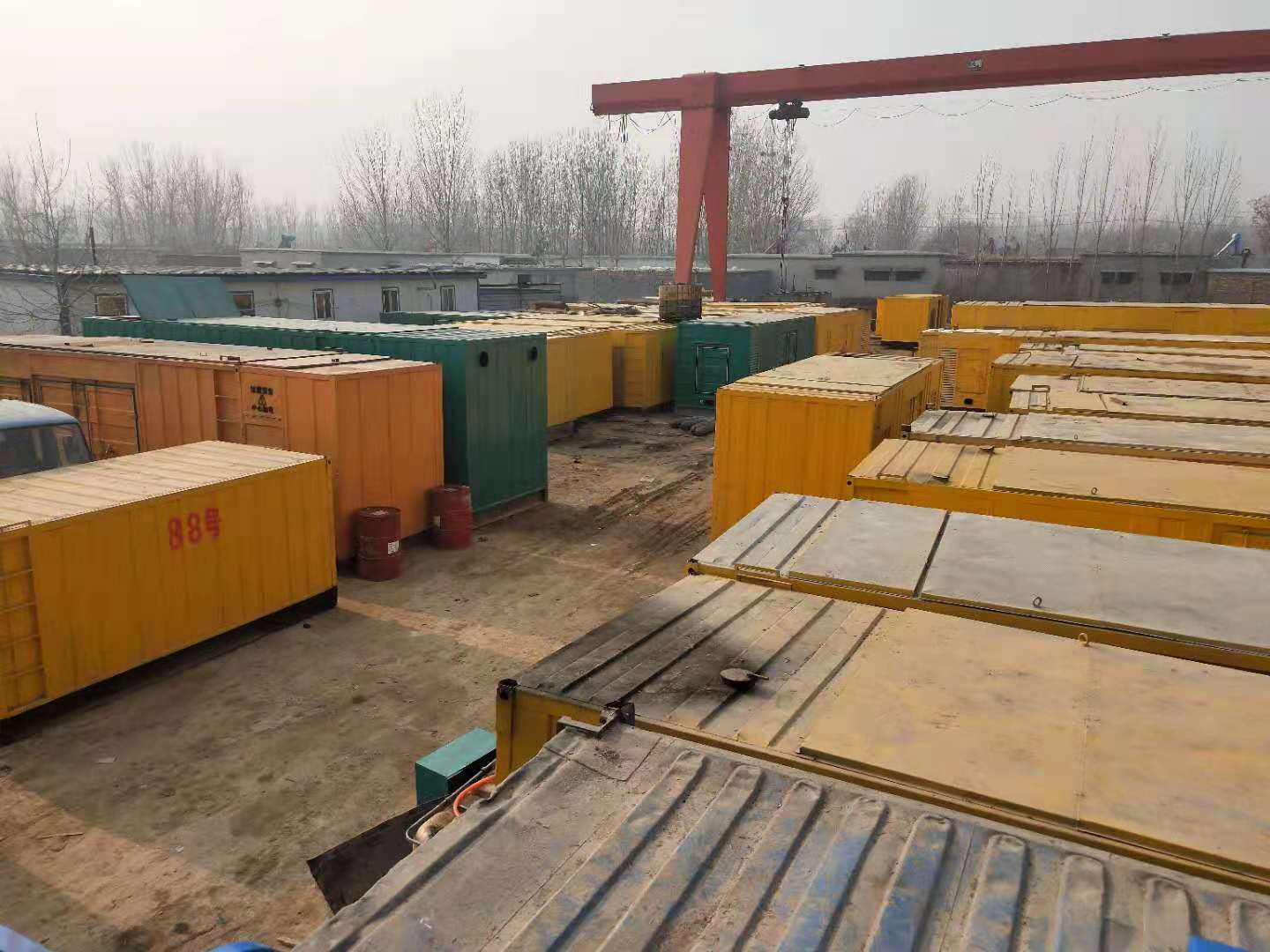 顺城租赁发电机-灰尘、风沙对柴油发电机组造成哪些不良影响？